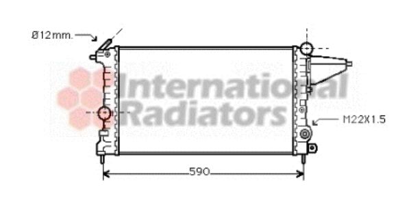 Radiator racire motor