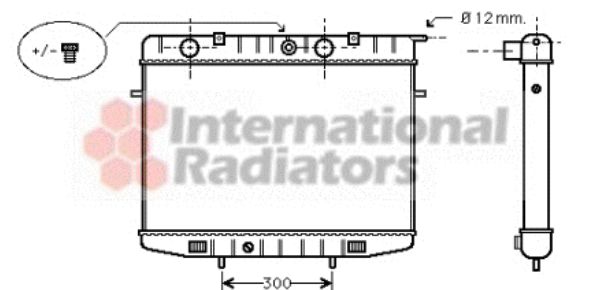 Radiator racire motor