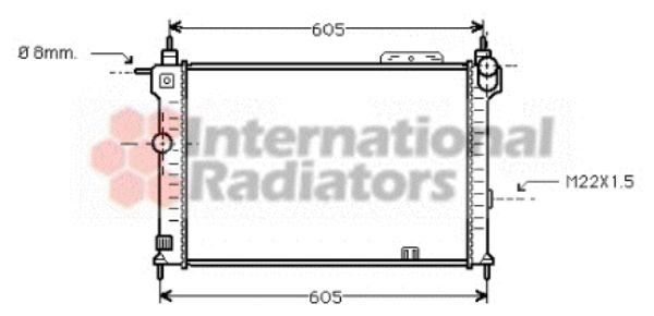 Radiator racire motor