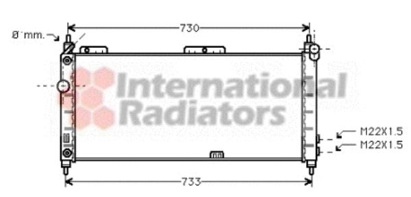 Radiator racire motor