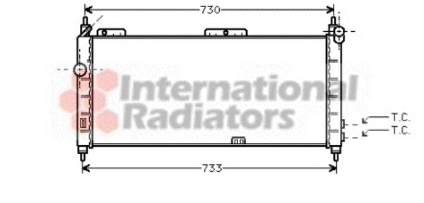 Radiator racire motor