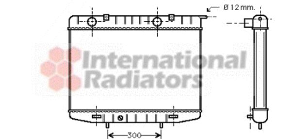 Radiator racire motor