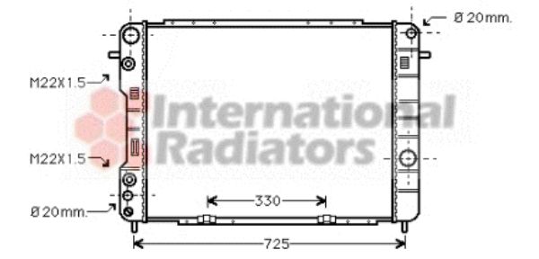 Radiator racire motor