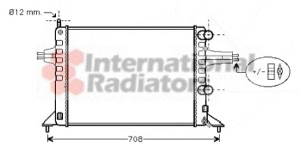 Radiator racire motor