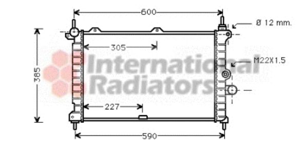 Radiator racire motor