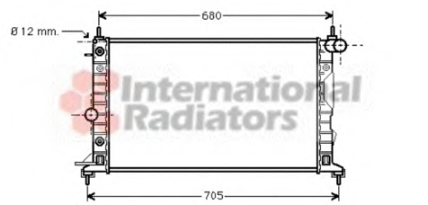 Radiator racire motor