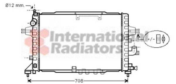 Radiator racire motor