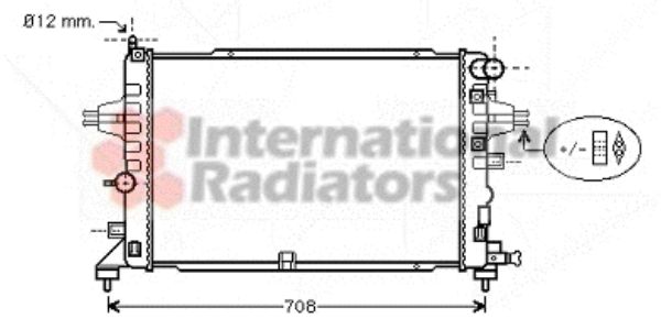 Radiator racire motor