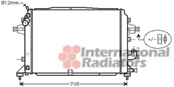 Radiator racire motor