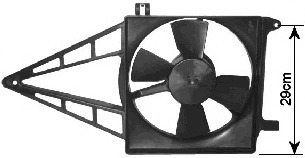 Ventilator radiator