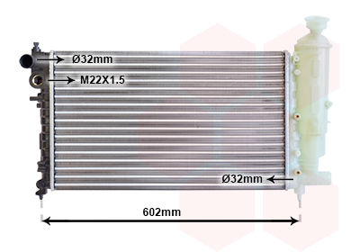 Radiator racire motor