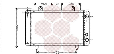 Radiator racire motor