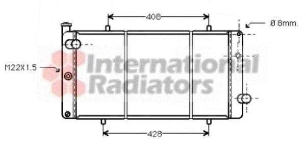 Radiator racire motor