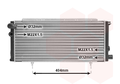 Radiator racire motor