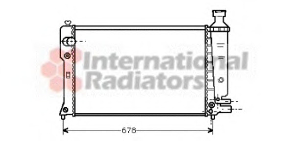 Radiator racire motor