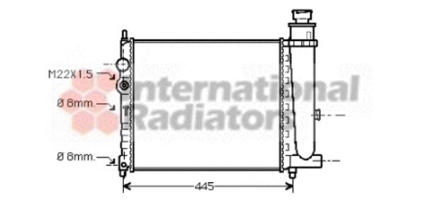 Radiator racire motor