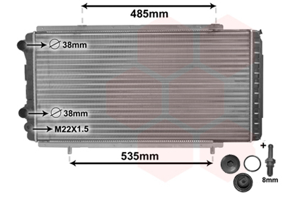 Radiator racire motor