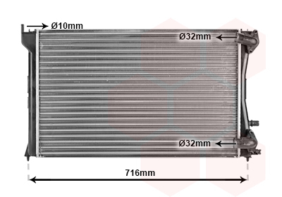 Radiator racire motor