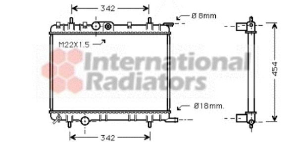 Radiator racire motor