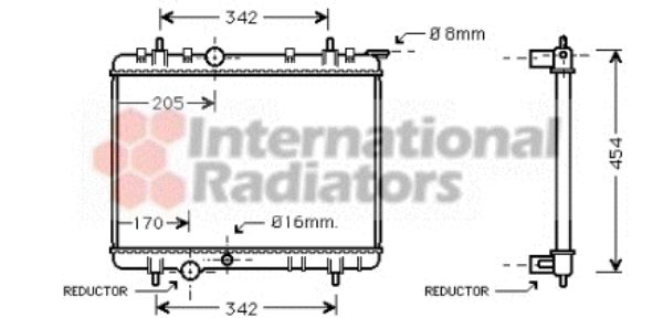 Radiator racire motor