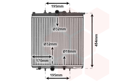 Radiator racire motor