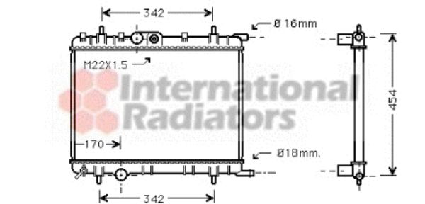 Radiator racire motor