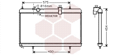 Radiator racire motor