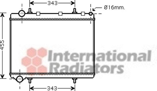 Radiator racire motor