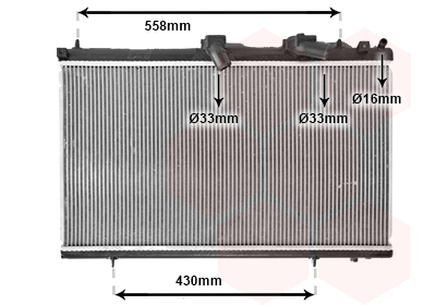 Radiator racire motor