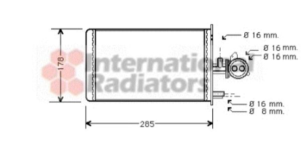 Schimbator caldura incalzire habitaclu