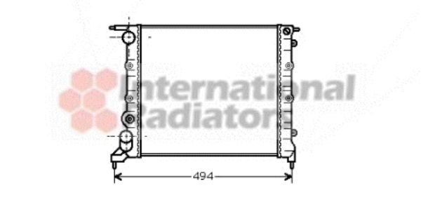 Radiator racire motor