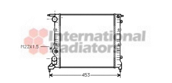 Radiator racire motor