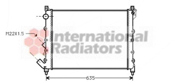 Radiator racire motor