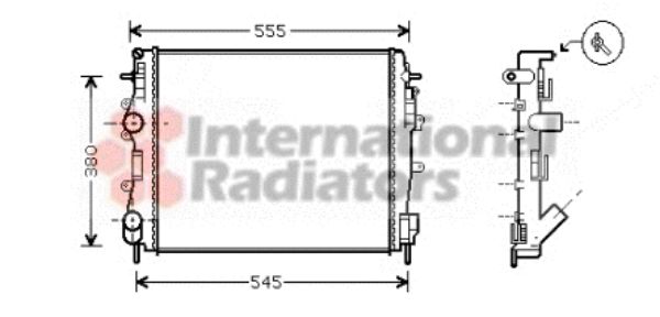 Radiator racire motor