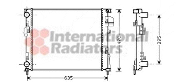 Radiator racire motor