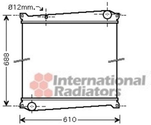 Radiator racire motor