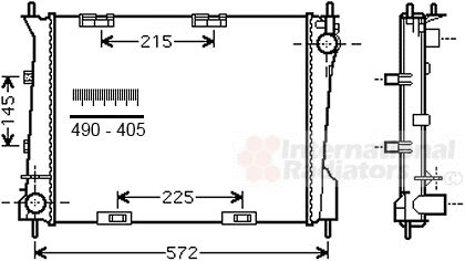 Radiator racire motor