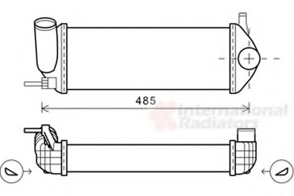 Intercooler compresor