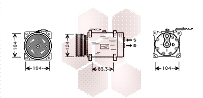 Compresor aer conditionat