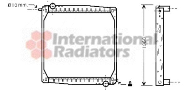 Radiator racire motor