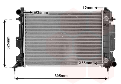 Radiator racire motor