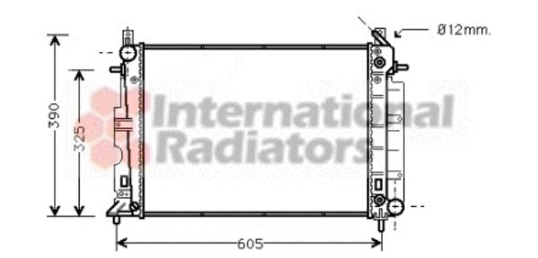 Radiator racire motor