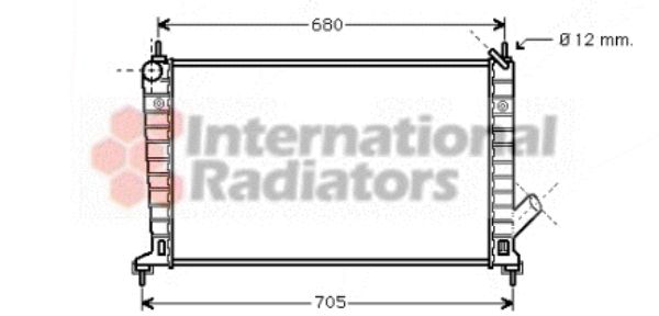 Radiator racire motor