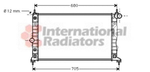 Radiator racire motor