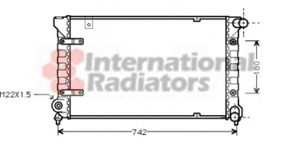 Radiator racire motor