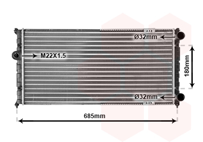 Radiator racire motor