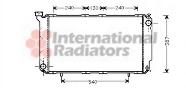 Radiator racire motor