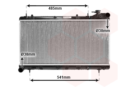 Radiator racire motor