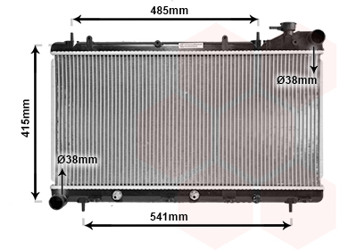 Radiator racire motor