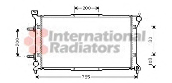 Radiator racire motor